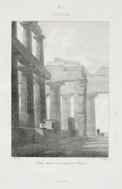 Matka Italiaan 1822, 1833. tekijältä Jean Baptiste Isabey
