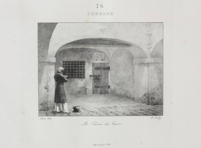 Matka Italiaan 1822, 1833. tekijältä Jean Baptiste Isabey