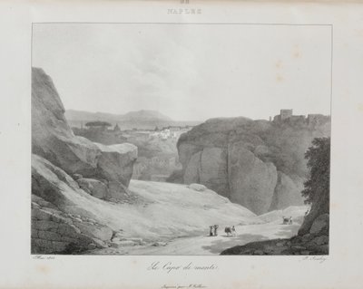 Matka Italiaan 1822, 1833. tekijältä Jean Baptiste Isabey