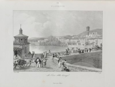 Matka Italiaan 1822, 1833. tekijältä Jean Baptiste Isabey