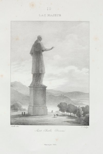 Matka Italiaan 1822, 1833. tekijältä Jean Baptiste Isabey