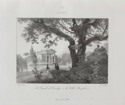 Matka Italiaan 1822, 1833. tekijältä Jean Baptiste Isabey