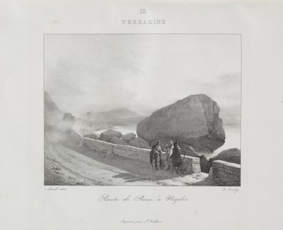Matka Italiaan 1822, 1833. tekijältä Jean Baptiste Isabey