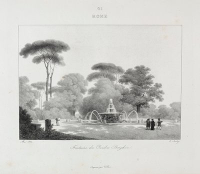 Matka Italiaan 1822, 1833. tekijältä Jean Baptiste Isabey