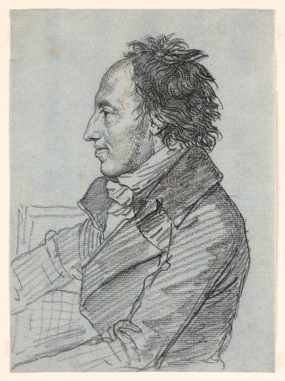 Miehen muotokuva tekijältä Jean Baptiste Joseph Wicar
