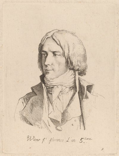 Omakuva tekijältä Jean Baptiste Joseph Wicar