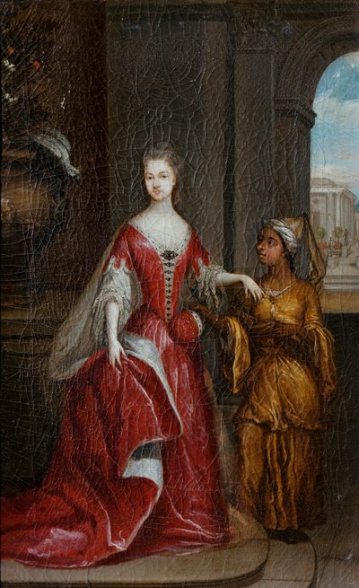Hollantilainen: Elisabeth Savage (1699-1746). Rochfordin jaarlin Frederick of Nassau-Zuylensteynin vaimo Elisabeth Savage (1699-1746). Rochfordin jaarlin Frederick Nassau-Zuylensteynin vaimo. tekijältä Jean Baptiste Lantscroon