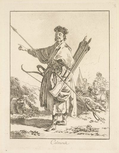 Calmouk tekijältä Jean Baptiste Le Prince