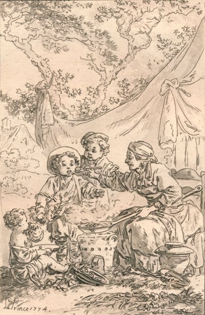 Le Gout, 1774. tekijältä Jean Baptiste Le Prince