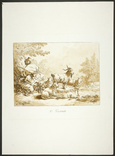 Toinen pastoraali tekijältä Jean Baptiste Le Prince