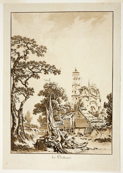 Kalastajat tekijältä Jean Baptiste Le Prince
