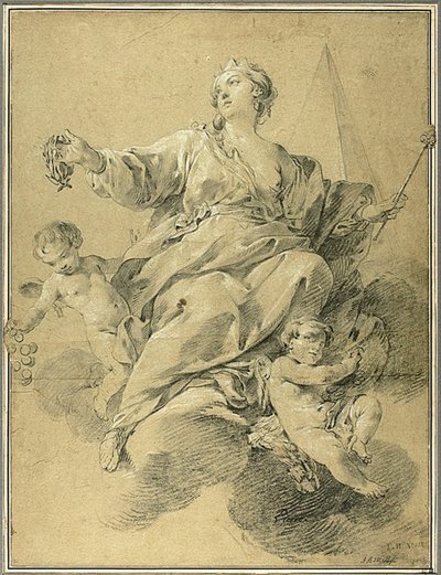 Voiton allegoria tekijältä Jean Baptiste Marie Pierre