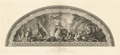 Espanja Rauhan salonki ripustin gallerian arkadilla (Espanja, Rauhan salonki gallerian arkadissa) [pl. 47] tekijältä Jean Baptiste Masse