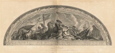 Holland, Center of the Salon of War in the Arcade that Opens in the Gallery (Hollanti, Center of the Salon of War in the Arcade that Opens into the Gallery) [pl. 39] tekijältä Jean Baptiste Masse