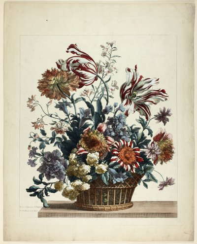 Blumenkorb von Jean-Baptiste Monnoyer