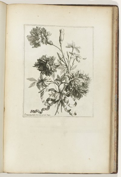 Sidottu kimppu Les Petits Bouquets (sarjan nimi) tekijältä Jean-Baptiste Monnoyer