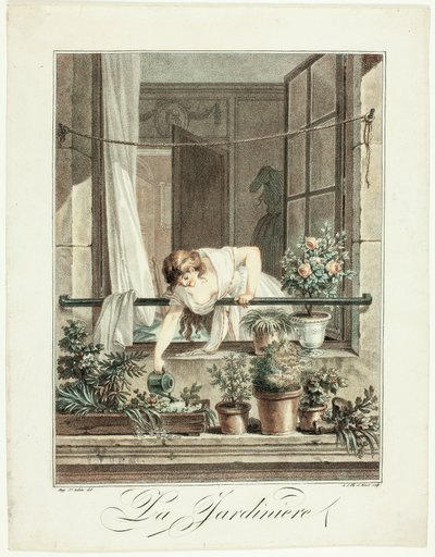 La Jardinière tekijältä Jean Baptiste Moret