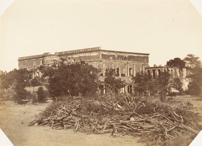 [Metcalfe House, Delhi], 1858-61. tekijältä Jean Baptiste Oscar Mallitte