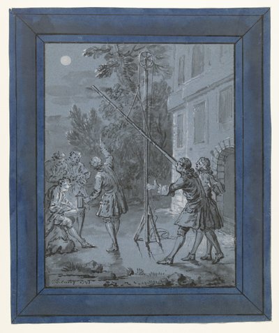Eläin kuussa / Un Animal dans la Lune Kuvituksia Jean de La Fontainen taruille (sarjan nimi) tekijältä Jean Baptiste Oudry