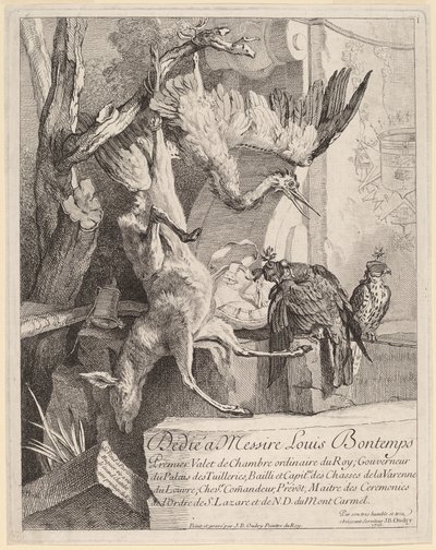 Frontespiisi tekijältä Jean Baptiste Oudry