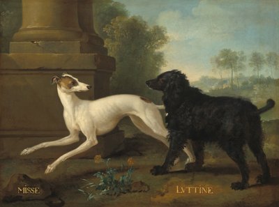 Neiti ja Luttine tekijältä Jean Baptiste Oudry