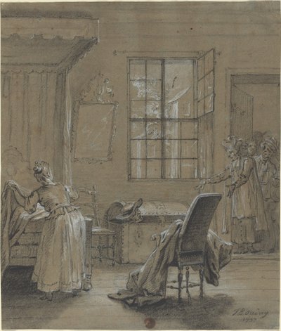Juoruja tavaratilassa tekijältä Jean Baptiste Oudry