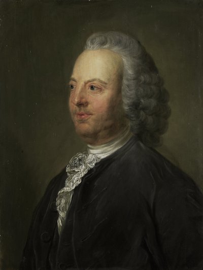 Antoni Warin (1712-64). Amsterdamin laivat tekijältä Jean Baptiste Perroneau (copy after)