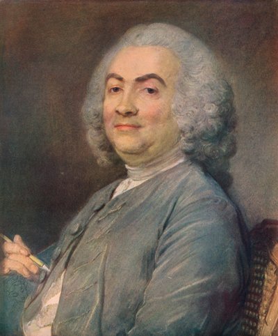 Laurent Carrs, 1745 tekijältä Jean Baptiste Perronneau