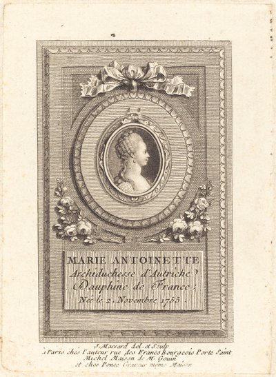 Marie-Antoinette finlandesa tekijältä Jean Baptiste Raphael Urbain Massard