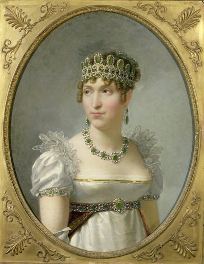 Hortense de Beauharnais (1783-1837) tekijältä Jean Baptiste Regnault