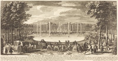 Näkymä Bassin de Neptune -vuorelle Versailles