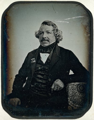 Louis Jacques Mande Daguerre tekijältä Jean Baptiste Sabatier Blot