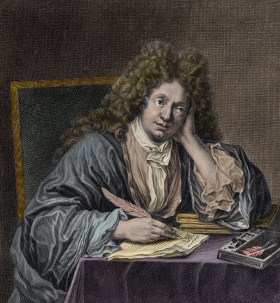 Michel Richard Delalanden muotokuva tekijältä Jean Baptiste Santerre