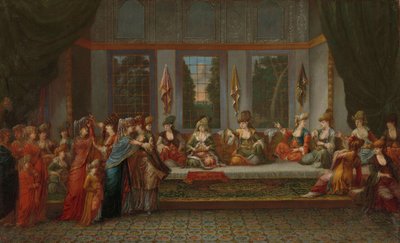 Kreikkalaiset häät, noin 1720-37 tekijältä Jean Baptiste Vanmour