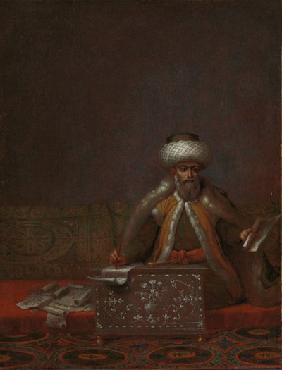 Reis Effendi, kansliapäällikkö The Journey Effendi, kansliapäällikkö tekijältä Jean Baptiste Vanmour