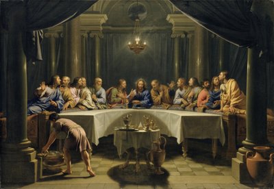 Viimeinen ehtoollinen, noin 1678 tekijältä Jean Baptiste de Champaigne