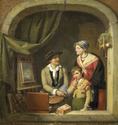 Maalariksi tuleminen tekijältä Jean Baptiste van Eycken
