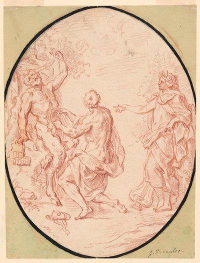 Marsyasin nylkeminen tekijältä Jean Baptiste van Loo