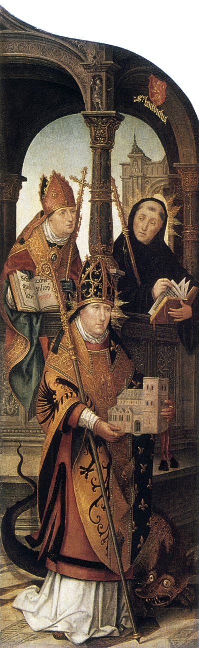 Ilmoitus, 1516-1517 tekijältä Jean the Elder Bellegambe