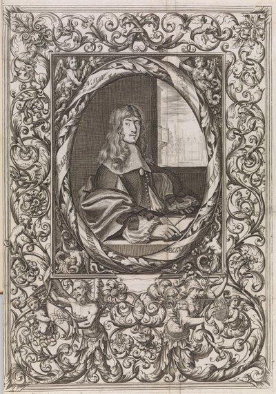 Lukkosepät, sivu 2 recto, n. 1663. tekijältä Jean Berain