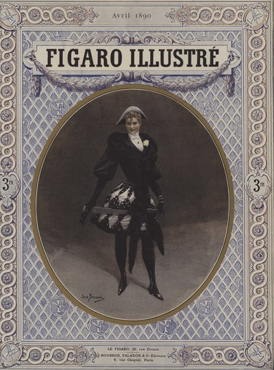 Arlequine Fin de Siecle tekijältä Jean Beraud