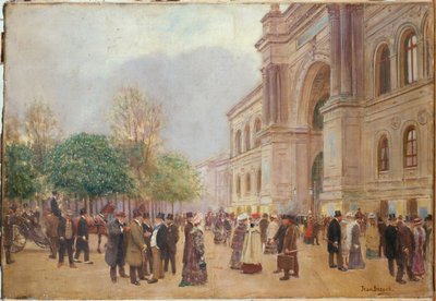 Salonista poistuminen, Palais de l