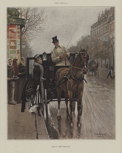 Nous Rentrons! tekijältä Jean Beraud