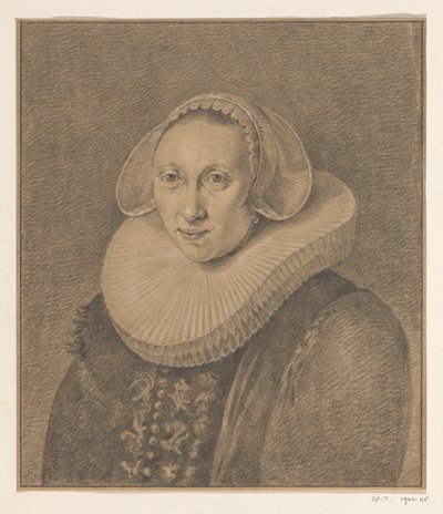 Cornelia Pronckin muotokuva tekijältä Jean Bernard