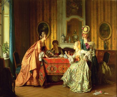 Kaunis käsi, 1873 tekijältä Jean Carolus