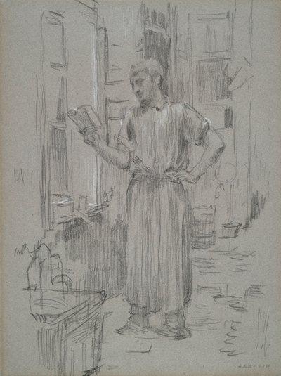 Ernest-Alexandre-Honore Coquelin tekijältä Jean Charles Cazin