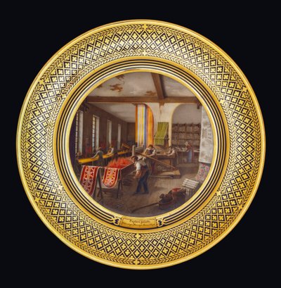 Seinämaalaukset, n. 1820-35 tekijältä Jean-Charles Develly