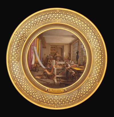 Seinämaalaukset, n. 1820-35 tekijältä Jean-Charles Develly