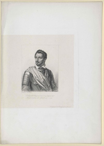 Roger Bellegarde (painettu) tekijältä Jean Charles Langlois