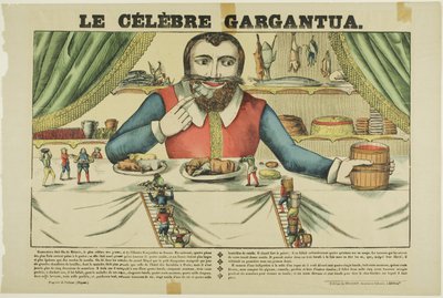 Kuuluisa Gargantua tekijältä Jean Charles Pellerin